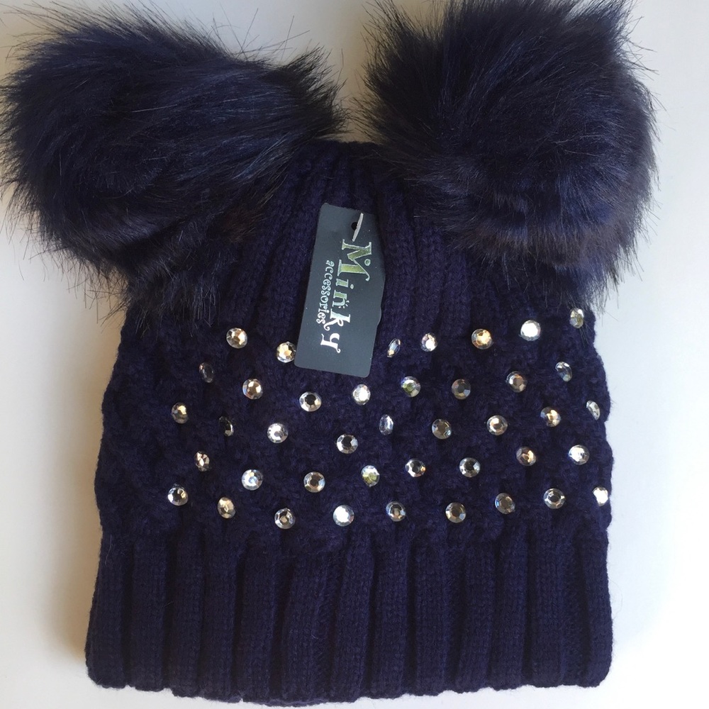 Women beanies pom warm cold weather different